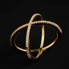 M GOLD Горячая Распродажа, тонкое кольцо с крестом для женщин,, 925 пробы, серебро, обручальные кольца, ювелирные изделия для помолвки, Анель, подарок для девочки - Цвет камня: M GOLD