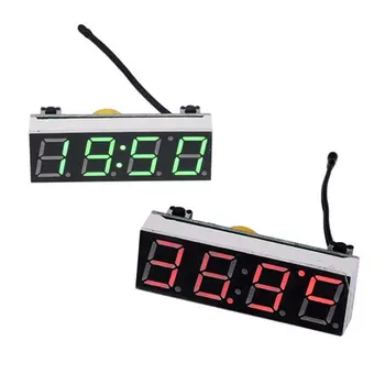 

Digital Wall Clock LED Night Light Date & Date Alarm Display USB Alarm Clock Home Decor Living Room new