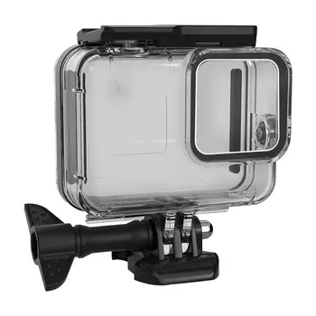 

For GoPro Hero 8 Camera Waterproof Case 196ft/60M Underwater Protective Shell Black Protection Case Camera Bag