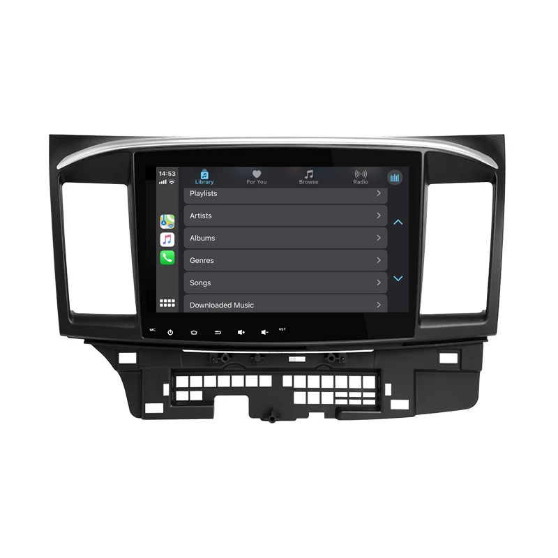 Android 9,0 Автомобильный мультимедийный плеер с CarPlay для Mitsubishi Lancer 2008- Авторадио gps навигация аудио стерео головное устройство