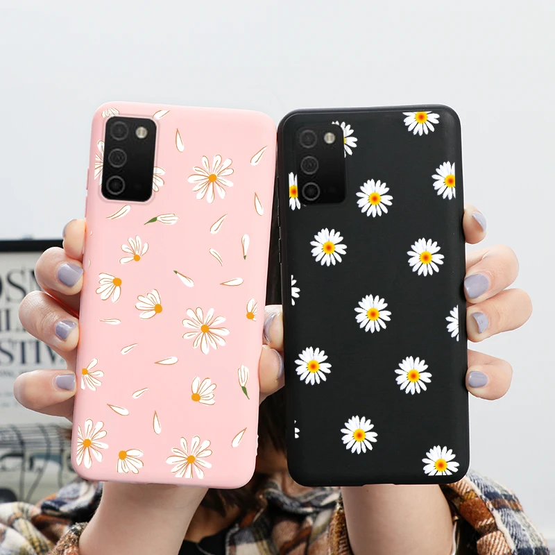 For Samsung Galaxy A03S Case Cute Cartoon Flower Animals Funda For Samsung A03S A03 S A 03S SM-A037F 6.5" Soft Silicone TPU Capa best case for samsung