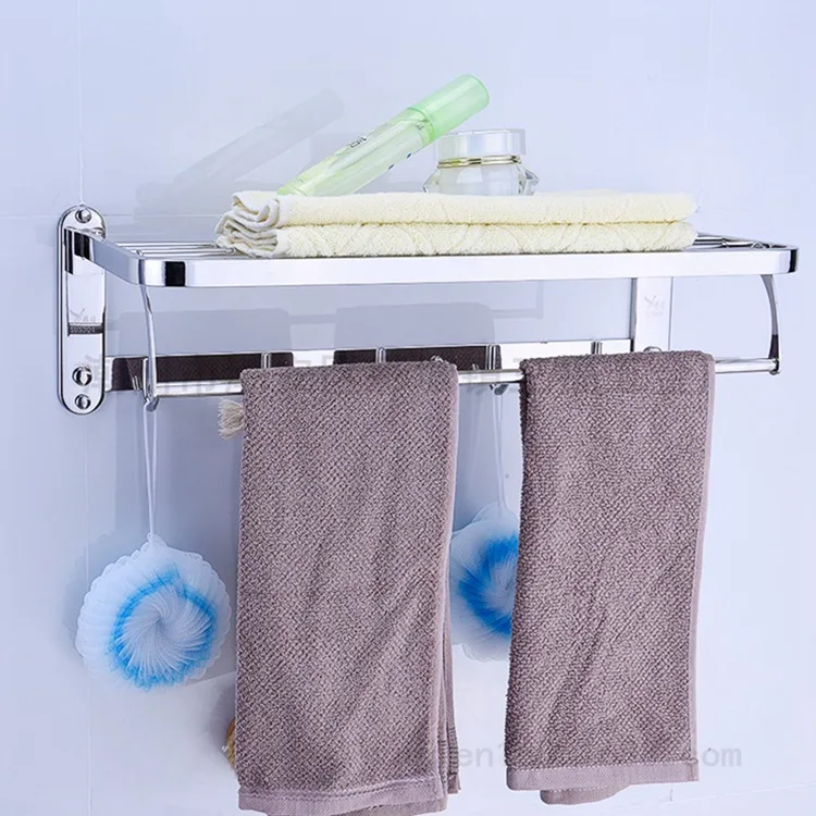 

Stainless Steel Tower Rack Is 304 Stainless Steel Activity Folding Towel Rack Stainless Steel Supporter Towel Rack
