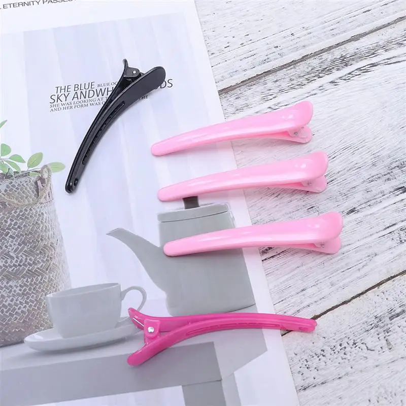 3 шт. зажимы для волос DIY Нескользящие пластиковые Duckbill аксессуары Зажимы укладки
