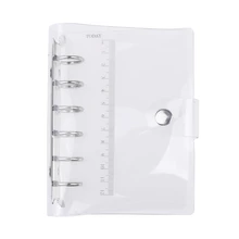 A5/A6/A7 блокнот из ПВХ, блокнот, лист, оболочка, Обложка, папка для файлов, 6 отверстий, папка, сделай сам, L41E