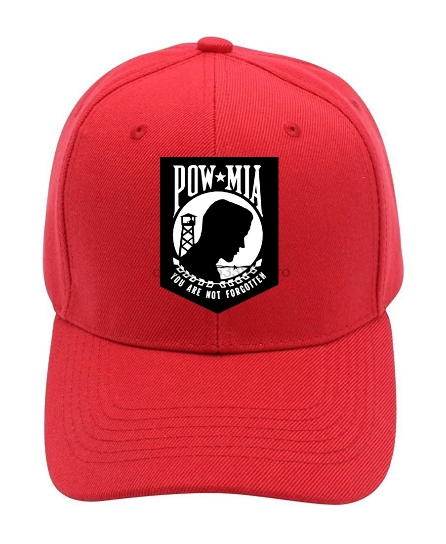 

Pow Mia You Are Not Forgotten Fashion Baseball Caps Cotton Snapback Hats for Men Women