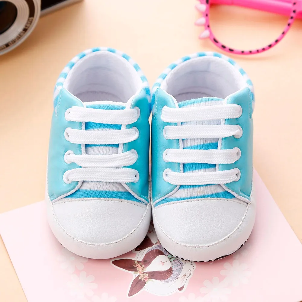 Обувь для новорожденных девочек; модная Милая Детская обувь; удобная мягкая подошва; нескользящие кроссовки; бандажная обувь; обувь для новорожденных