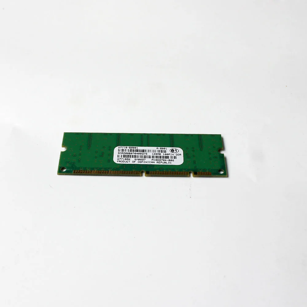 128MB SDRAM(синхронное динамическое ОЗУ Память DIMM модуль для hp Цвет LaserJet 2550 2605 2820 2840 1320 5100 8150 4100 4101 4200 4300 8100 8150 9000