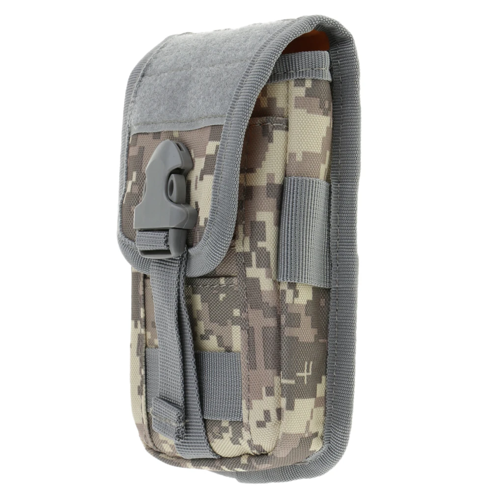 ACU Camouflage Компактный чехол для смартфона Молл мешочек инструментальный гаджет поясной кошелек карман для брелок для телефона маленькие инструменты - Цвет: ACU Camouflage