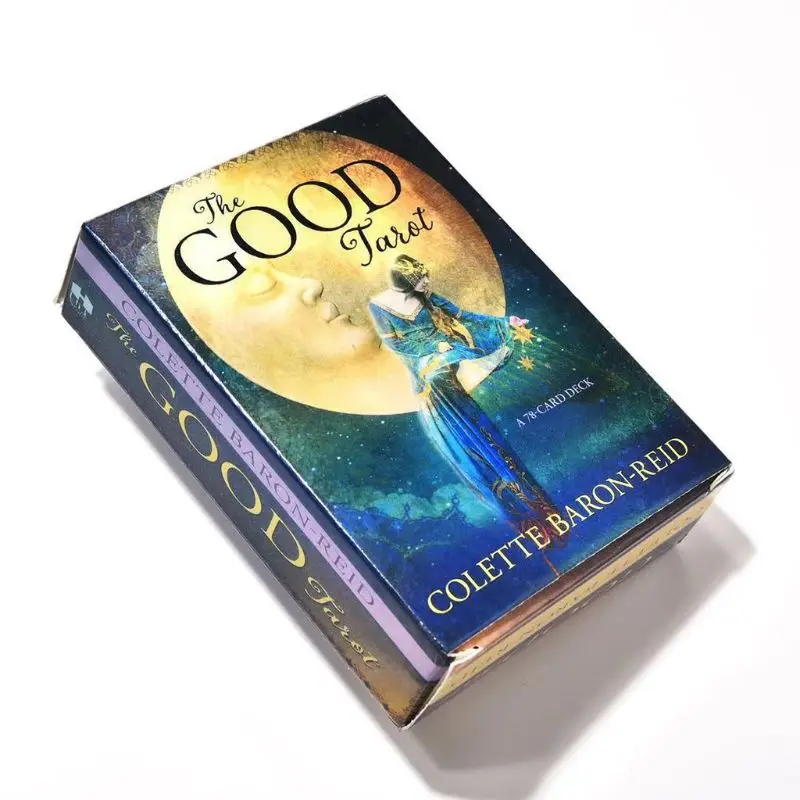 The Good Tarot 78 Card Deck полный английский Оракл таро руководство судьба гадания
