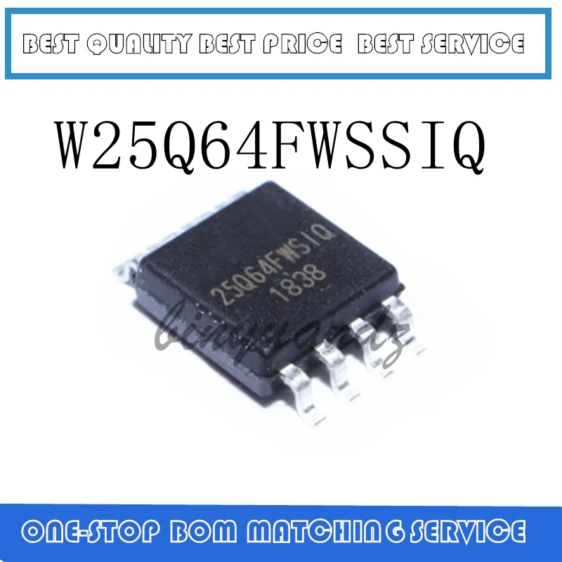 5 шт. ~ 20 W25Q64FWSSIQ W25Q64FWSIQ 25Q64FWSIQ 25Q64FWSSIQ 26Q64 SOP8|Запасные части| |
