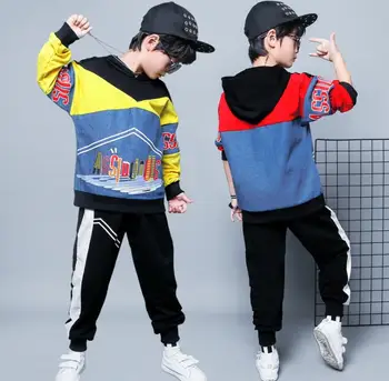 

Spring Kids Boys Clothing Set Autumn Kids Denim Clothes Set 4 6 8 9 10 12 14 16 Years Boys Sports Suit Fashion Children Clothing