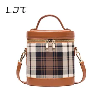 

Retro Mini Retro Bucket Bag Handbag Women 2020New Casuak Zipper Shoulder Messenger Bag Luxury Brand Designer Totes bolsos mujer