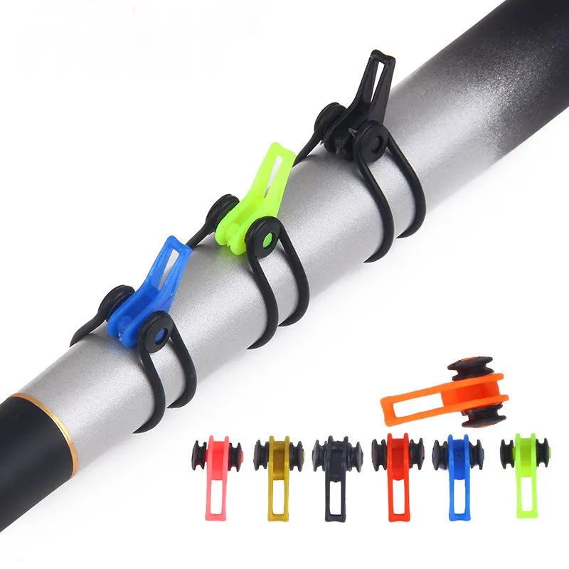 Lure-Accessories Jig-Hooks Bait Fishing-Rod-Tool Secure-Keeper-Holder Casting for 10pcs
