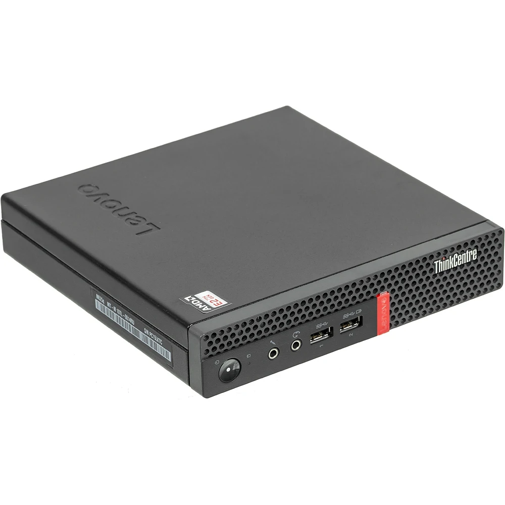Процессор LENOVO ThinkCentre M625q, AMD E2 9000e, DDR4 4Гб, 128Гб(SSD), AMD Radeon R2, noOS, черный [10tl0014ru]