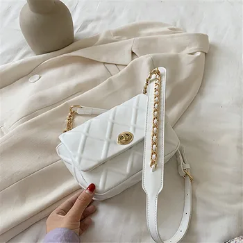 

2020 Fashion New Design Fairy Bag 2020 New Fashion Chain Shoulder Messenger Bag Simple And Versatile Square Bag