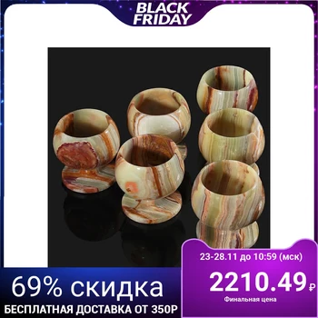 

A set of glasses "Grace", 6 pcs 6.5x6.5 cm, onyx 3400436