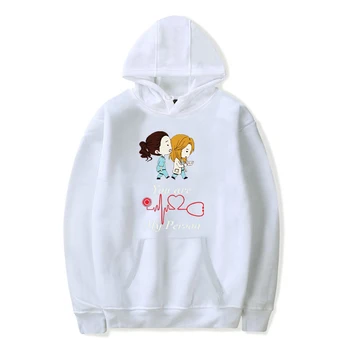 

Greys Anatomy Streetwear Sweatshirts Unisex Harajuku Hooded Pullovers Autumn Long Sleeve Hoodies Women/Me Cotton Sportswear