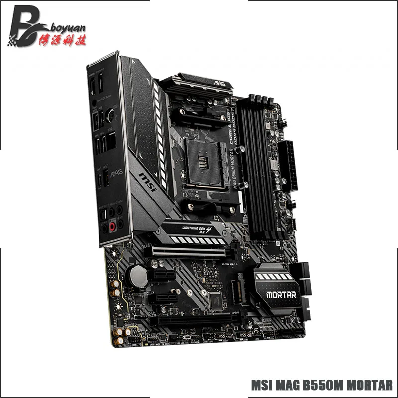 Amd Ryzen R5 3600 Cpu Msi Mag B550m Mortar Motherboard Suit Socket Am4 All New But Without Cooler - Motherboards - AliExpress