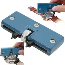 Регулируемые синие металлические часы задняя крышка открывалка для удаления гаечного ключа Набор инструментов для ремонта