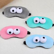 Корейский Стиль Забавный сон глаз патч ледяной компресс Горячая компресс смягчение глазного напряжения Защита глаз патч милый путешествия Пижама затенение
