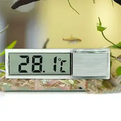Домашний ЖК-цифровой электронный измеритель температуры аквариума, термометр для аквариума, аксессуары для контроля температуры
