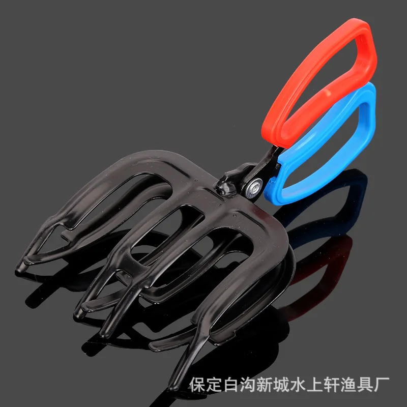

Fishing Gear Supplies Control Fish Pliers Catch Fish Clip Fish Catching Device jia yu Clip Bidentate Tridentate Large Small