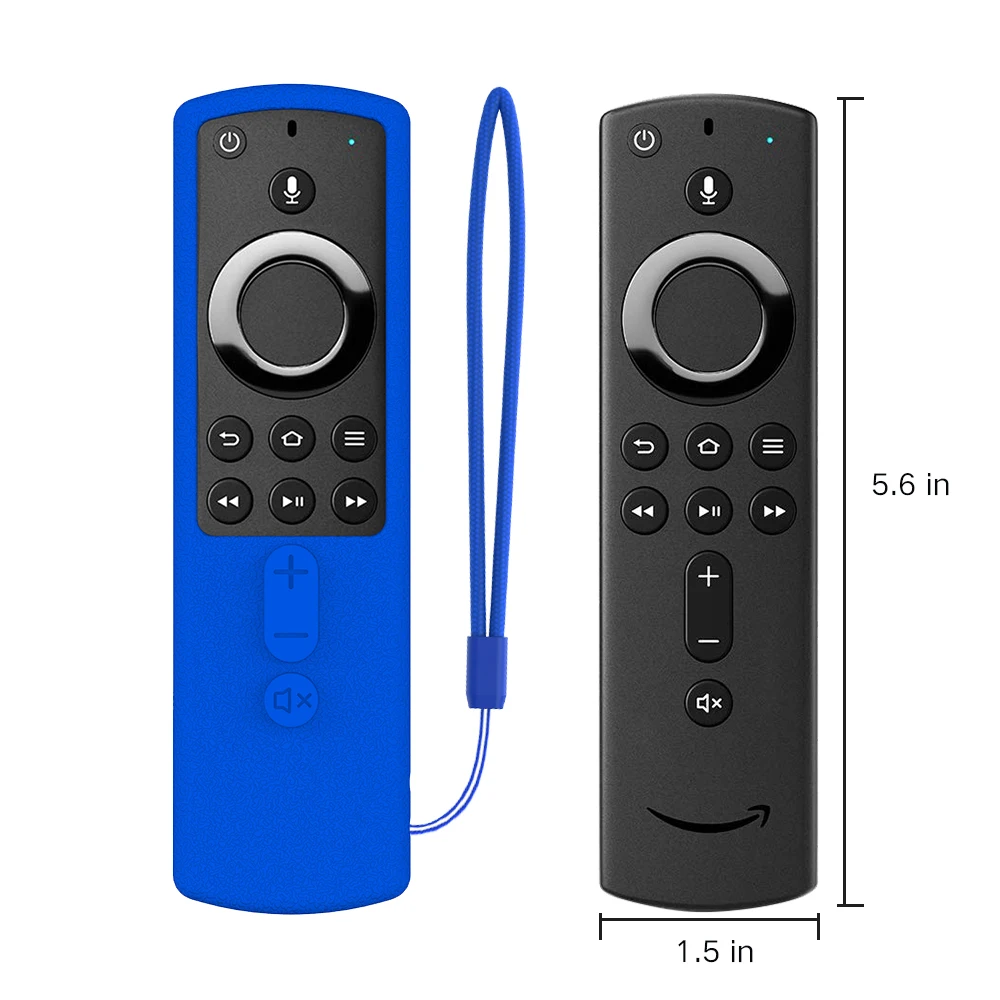 SIKAI мягкий силиконовый защитный чехол для Fire tv Stick 4K shockproff мягкие прочные противоскользящие аксессуары для amazon