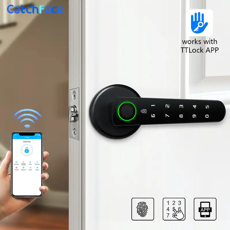 digital door lock google home