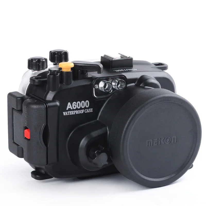 Meikon 40M Waterproof Underwater Camera Housing Case for Sony A6000 16-50mm lens 