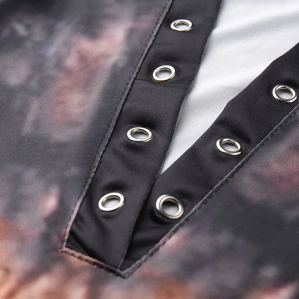 Женская винтажная толстовка с капюшоном Готическая Толстовка длинным рукавом