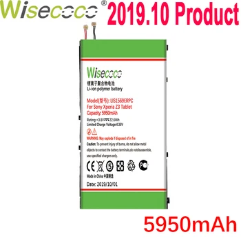 

Wisecoco 5950mAh LIS1569ERPC Battery For SONY Xperia Z3 Tablet Compact Mobile Phone Latest Production Battery+Tracking Number