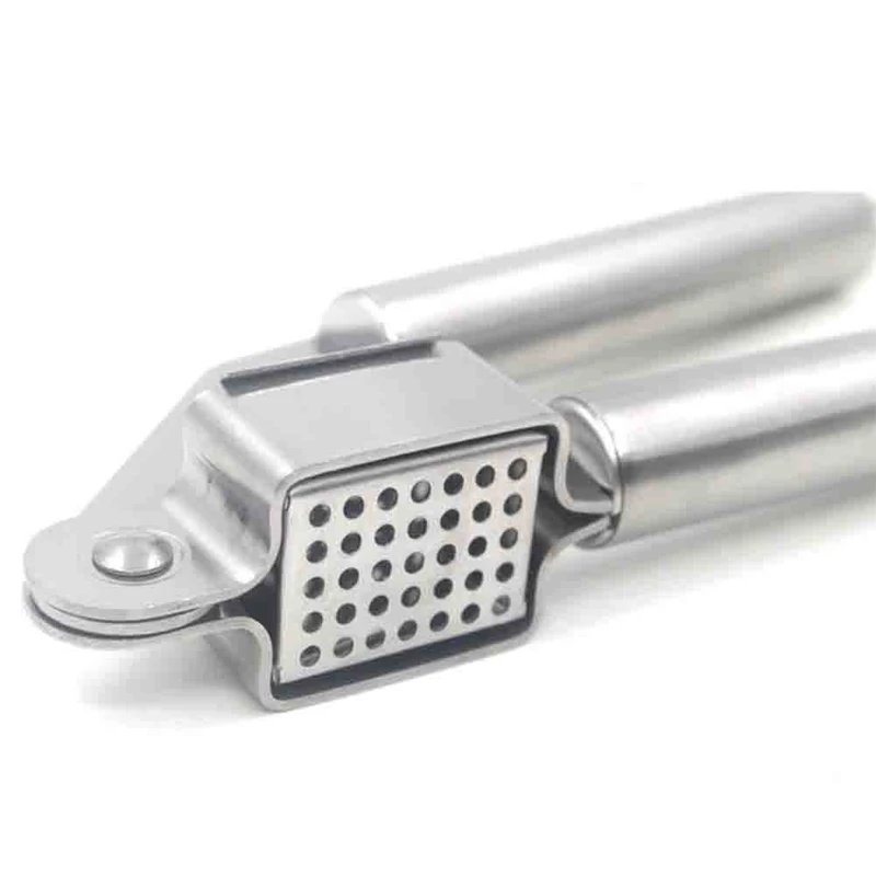 1pcs Portable Garlic Press Crusher Deluxe Stainless Steel Thickening Device Manual Folder Tools