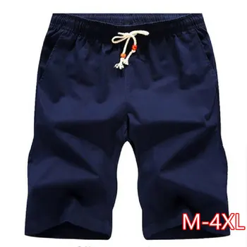 

2020 Summer Casual Shorts Men's Cotton Fashion Man Short Beach Shorts Plus Size 4XL 5XL Short Men Male Sport