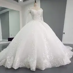 Robe De Mariage Femme женское камуфляжное свадебное платье с бисером размера плюс 2020 роскошное милое Кружевное Свадебное бальное платье