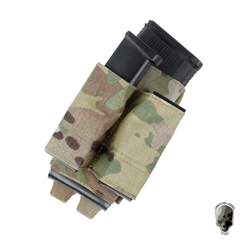 TMC Tactical 5 56 Tall PWI Набор сумок для журналов двойной 9 мм Mag Carrier Multicam 3093 | Спорт и