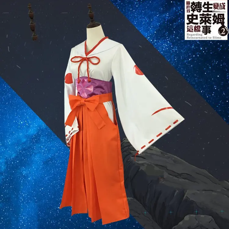 В этот раз я получил рейнкарнацию как слайм из аниме Tensei Shitara Slime Datta Ken Shuna костюм