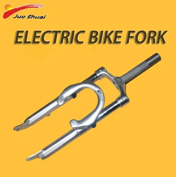 

Electric Bike Fork 20" Mountain MTB Bicycle Fork Suspension Front Fork Aluminum Alloy Manual Contorl Alloy Dual Disc Brake