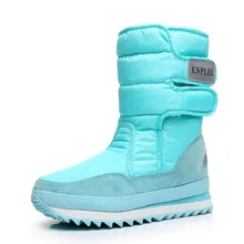 Г. Женские ботинки на платформе, плотные, теплые, влагостойкие и противоскользящие, большие размеры, влагостойкие, Xz-27