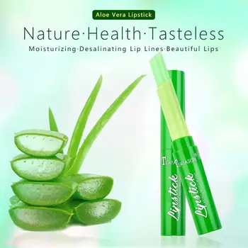 

1Pcs TEAYASON Portable Aloe Vera Lip Balm Moisturizing Lipstick Color Changing Lipstick Long Lasting Lipstick Tubes