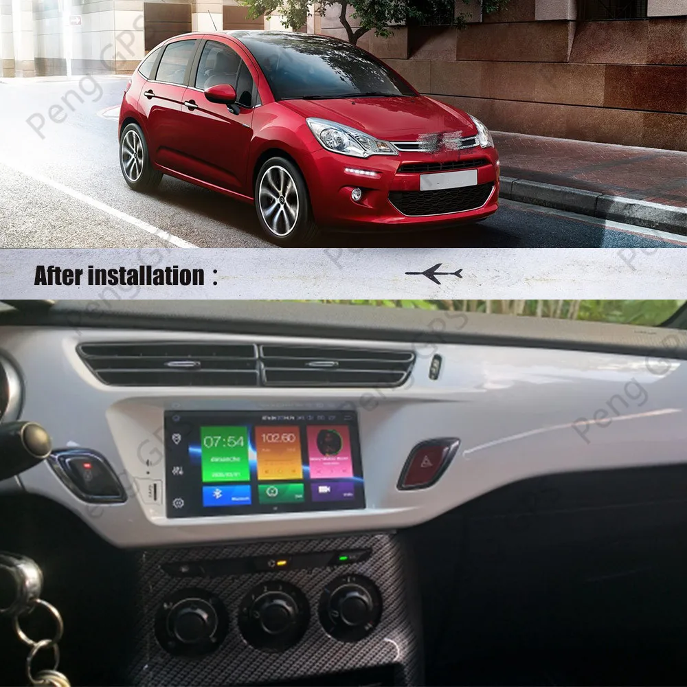 Fur Citroen Ds3 C3 Picasso Android Auto Radio 2 Din Bluetooth Multimedia Player Dvd Video Stereo Autoradio Gps Navigation Einheit Aliexpress Automobiles Motorcycles