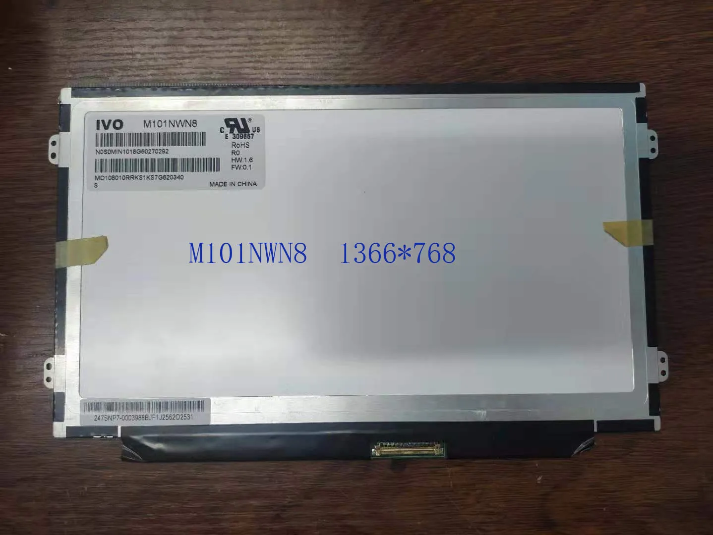 

B101XTN01 B101XTN01.1 M101NWN8 R0 N101BGE-L31 HSD101PHW1-A00 10,1 "светодиодная ЖК-панель pantalla WXGA HD 1366X768 Slim