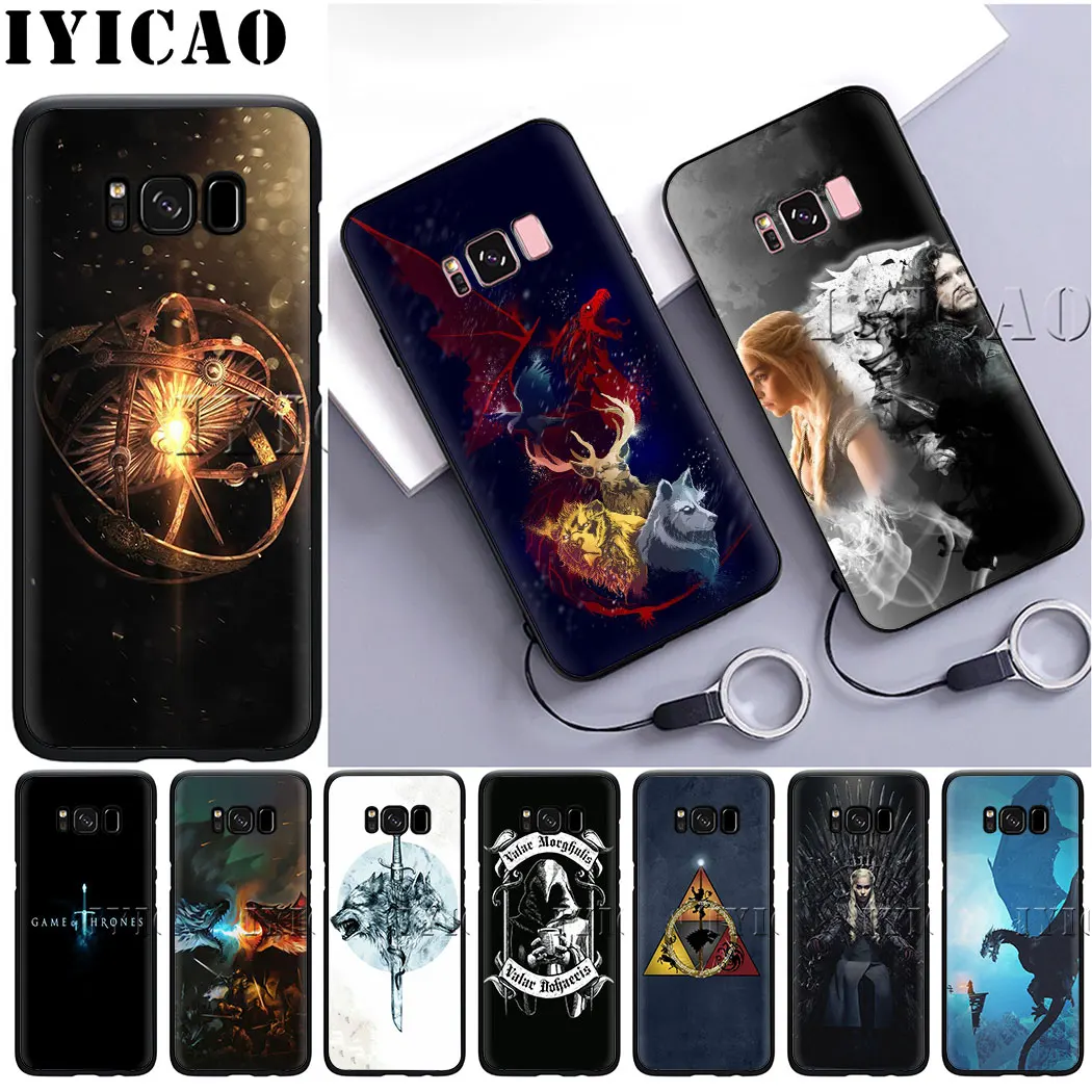 IYICAO Игра престолов Daenerys Мягкий силиконовый чехол для samsung A3 A5 A6 Plus A7 A8 A9 J6