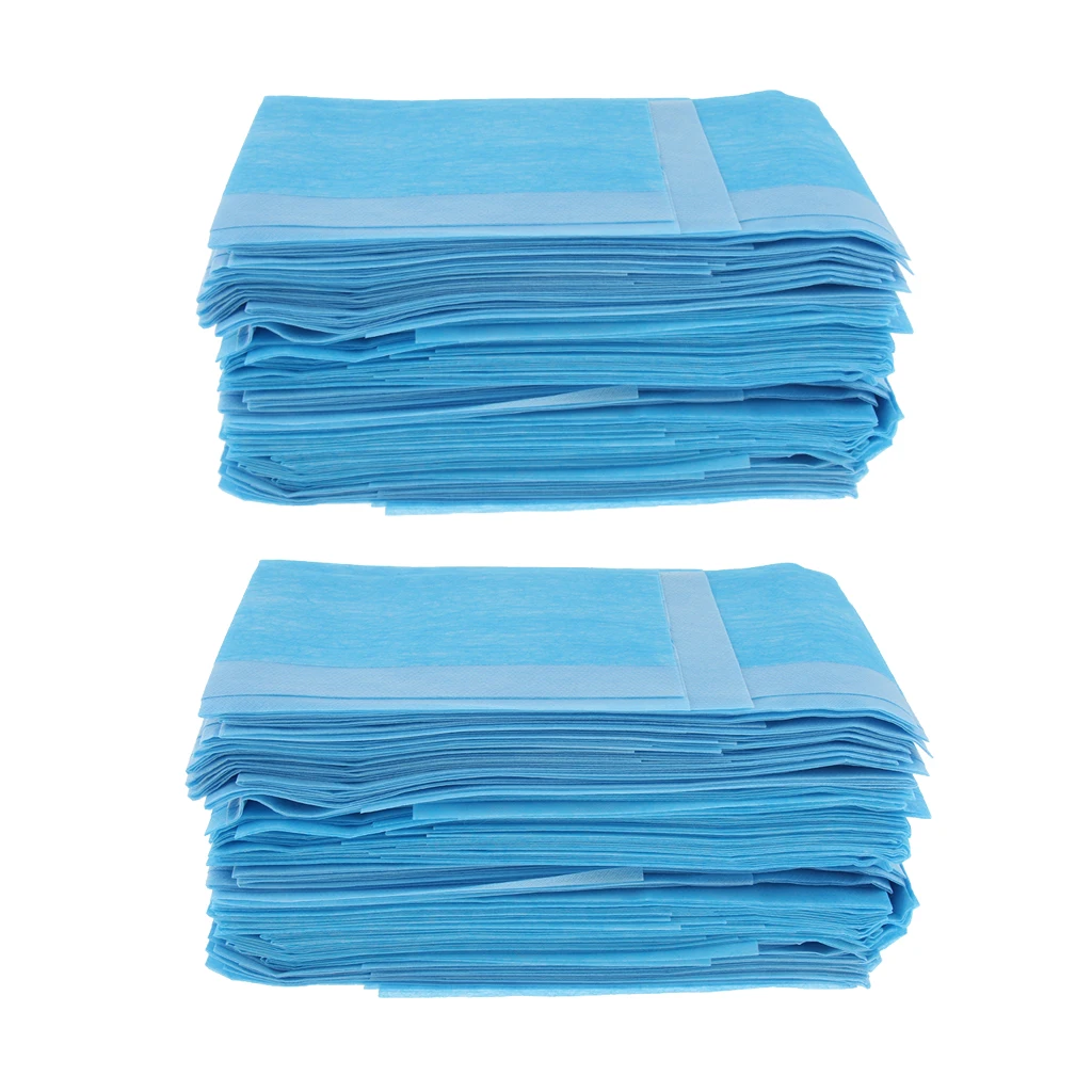 120pcs Hospital Disposable NonWoven Underpad Incontinence Anti-seepage Bed Pad for Patients Adults Elderly Women Children Pets
