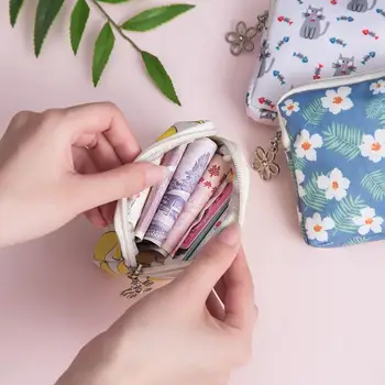 

Tampon Storage Bag Cosmetic Earphone Earbud Organizer Mini Purse Coin Key Holder Women Travel Napkin Zipper Bags