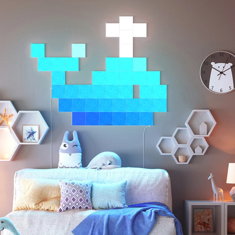 Nanoleaf полноцветный умный нечетный светильник панели работают с Mijia для Apple Homekit Google Home 9 шт./1 коробка