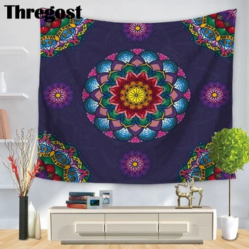 

Thregost Indian Mandala Tapestry Wall Hanging Beach Blanket Camping Hippie Tapestries Home Decorative Bohemia Yoga Mat