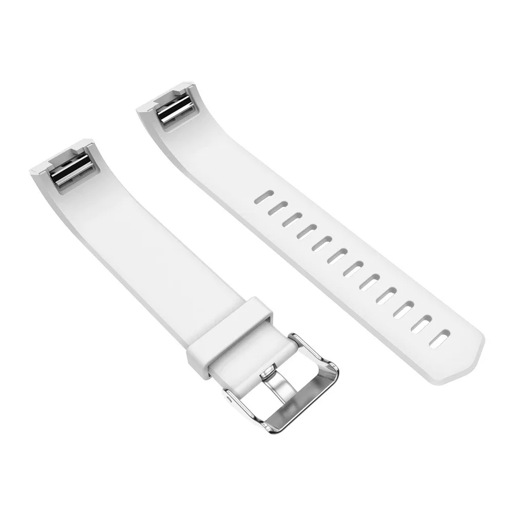 Силиконовый ремешок для Fitbit Charge 2, ремешок для умных часов, сменный ремешок для мужских Т-часов, 3D Модный женский мужской спортивный браслет 19Sep