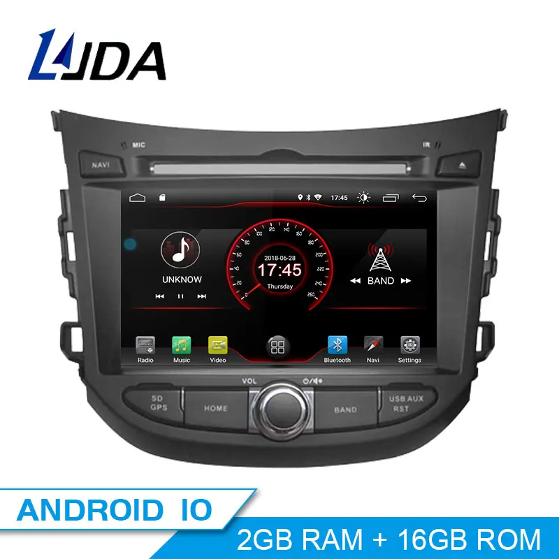 LJDA Android 10,0 автомобильный dvd-плеер для HYUNDAI HB20 2 Din Автомобильный Радио gps Навигация стерео Мультимедиа wifi автоаудио головное устройство 2+ 16