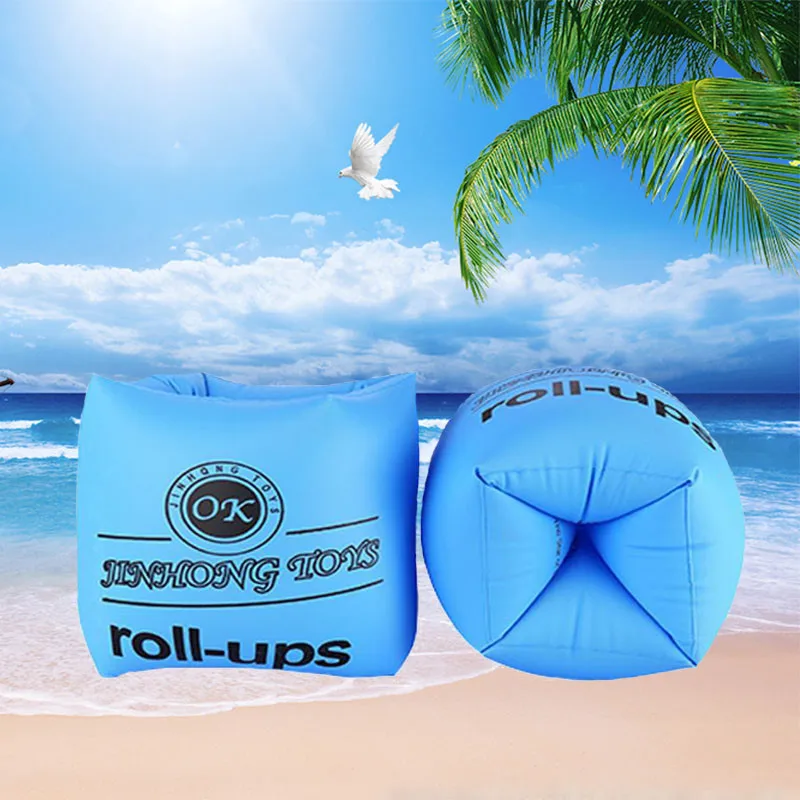 

Kids Child Swimming Ring Arm Ring Inflation Floating Sleeve Adult Portable Aid Bands Arm Swimming Pool Float Ring Brachii