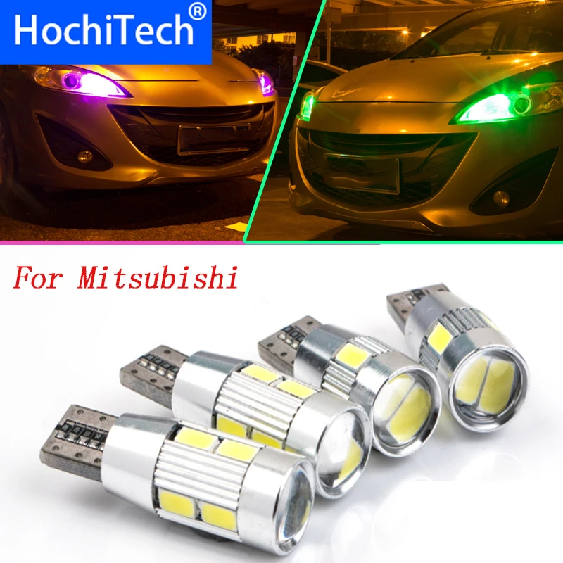 

1pc safe T10 LED Clearance Light Lamp Bulb Source For Mitsubishi Asx Lancer Outlander 123 Canter Colt 5 6 7 Grandis Car Styling